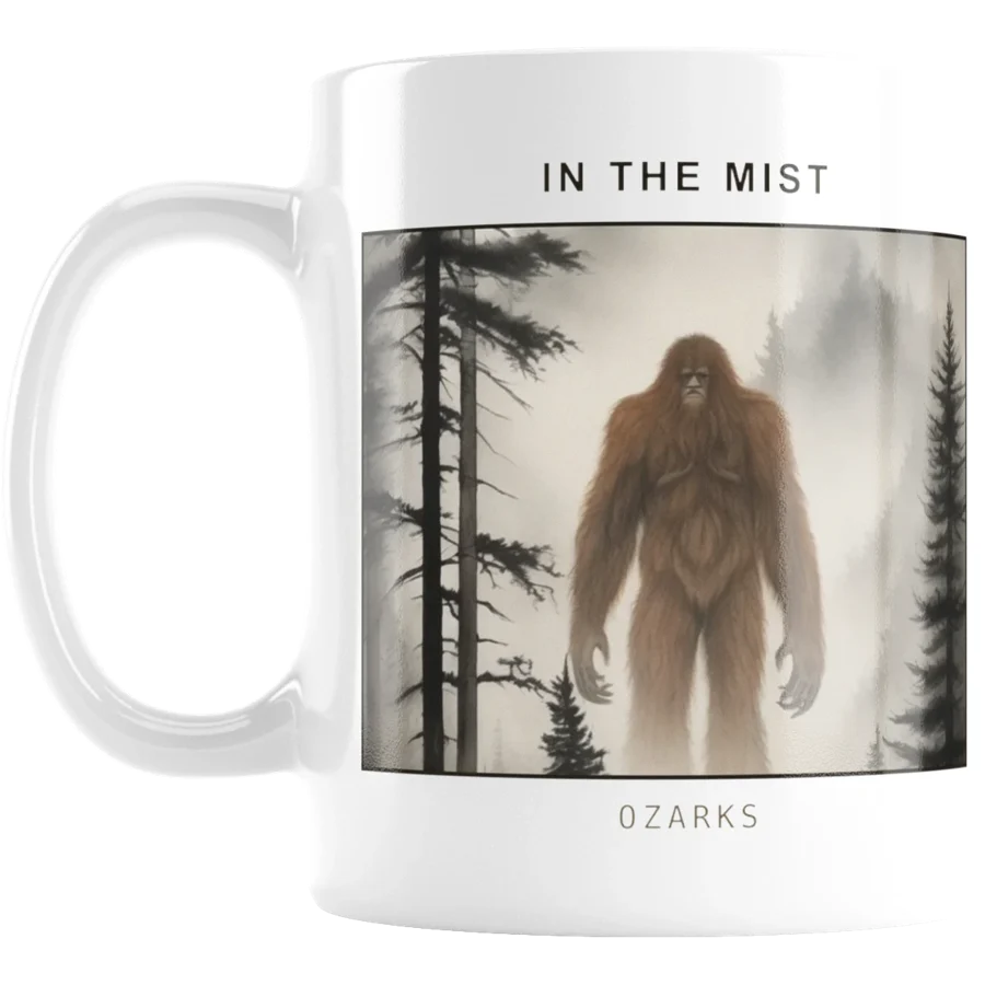 In the Mist Mug: product mockup
