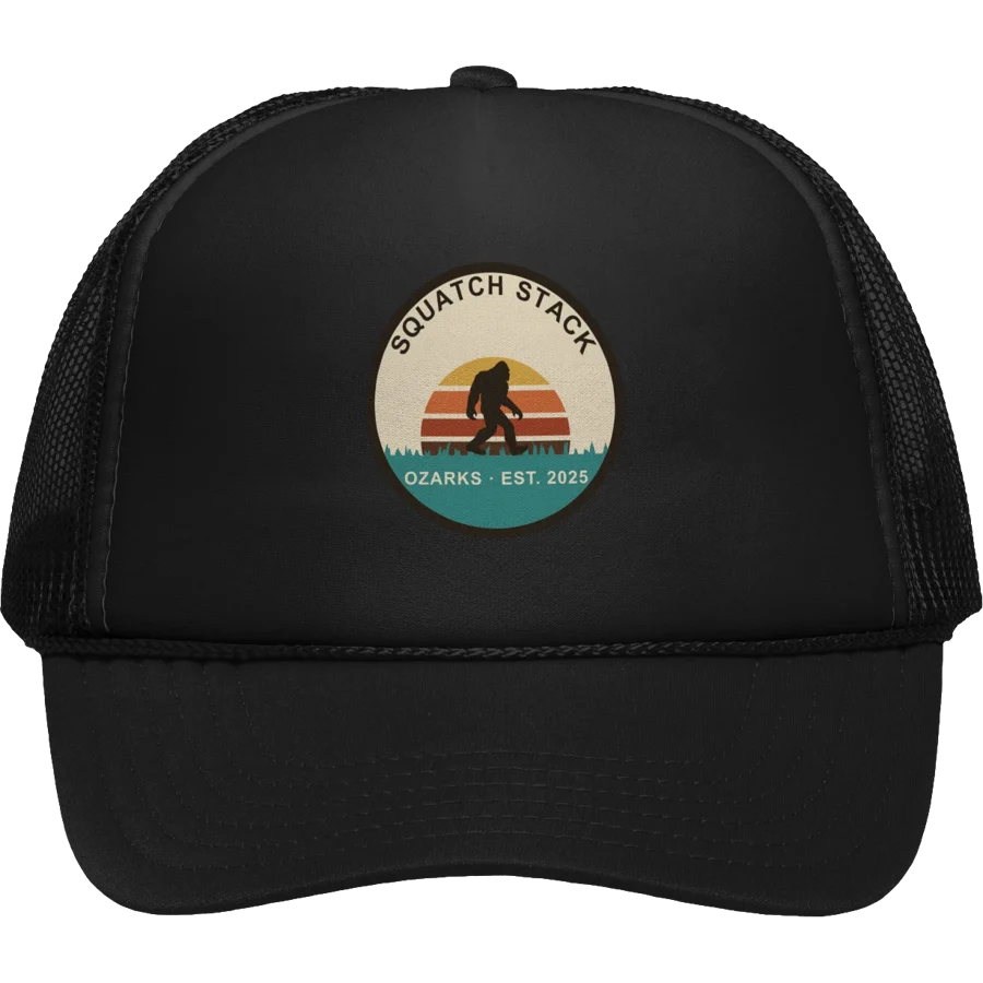 Golden Hour Foam Trucker: product mockup