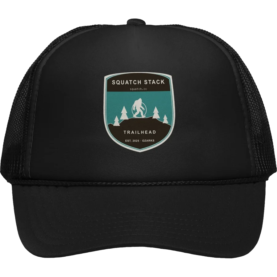 Trailhead Foam Trucker: product mockup