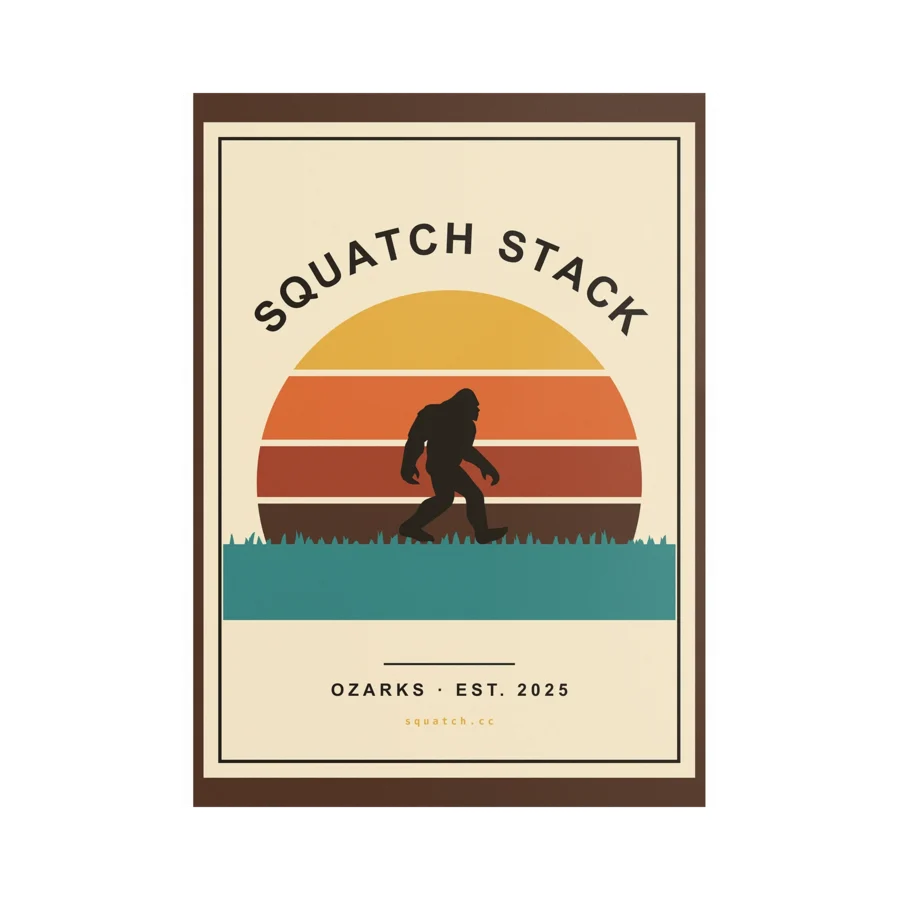 Golden Hour Poster: product mockup